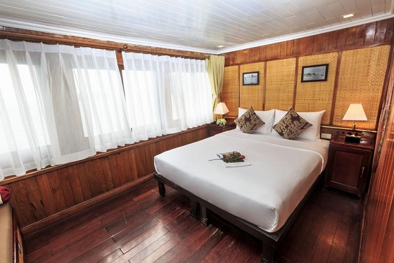 Jonques Bhaya Legend Halong-cabine