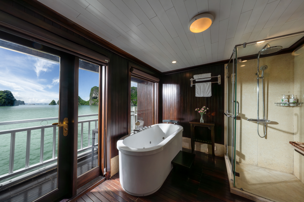 Garden Bay Peak Luxury 8 cabines_semi_balcony_Junior_salle_bain